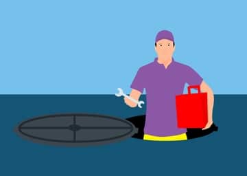 sewage repairman work repair plumbing service 1625736 Cómo cuidar tu dispensador de agua